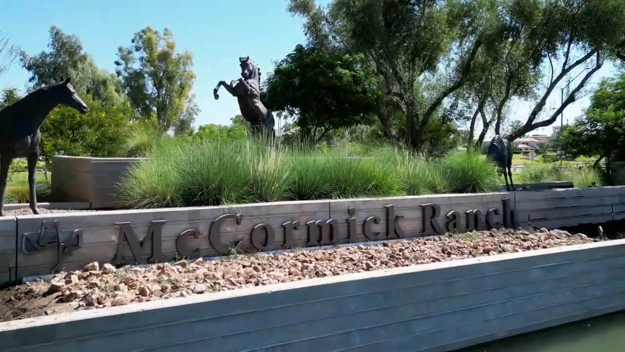 Embark on a scenic journey through McCormick Ranch, showcasing its unrivaled walkability and elegant charm.